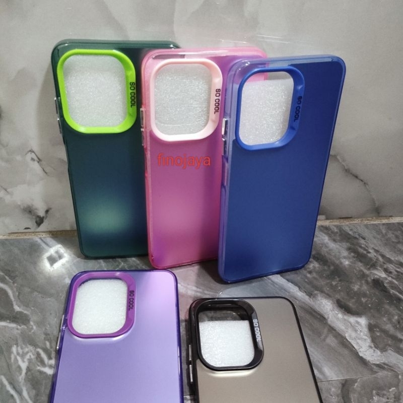 Case Hybrid hologram pink Realme C35