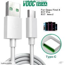 KABEL DATA OPPO RENO USB TO TYPE C FAST CHARGING VOOC