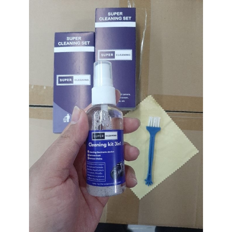 Pembersih LCD Cleaner 3 in 1 Pack Jet Power LCD LED